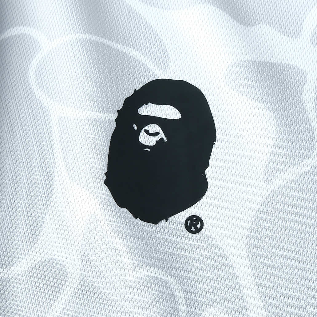 BAPE X INTER MIAMI 2023/24 WHITE CAMO SHIRT CMY