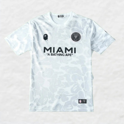 BAPE X INTER MIAMI 2023/24 WHITE CAMO SHIRT CMY