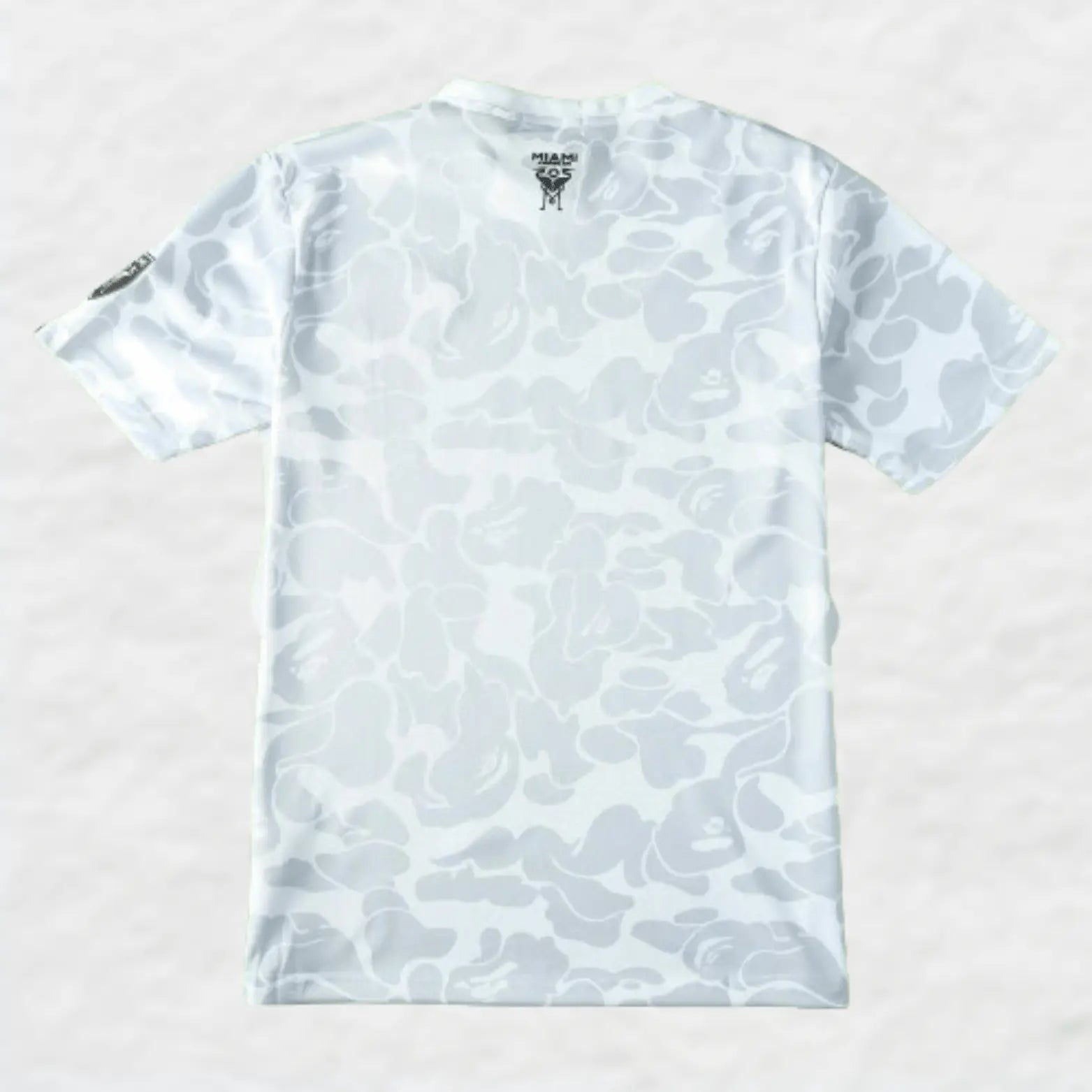 BAPE X INTER MIAMI 2023/24 WHITE CAMO SHIRT CMY