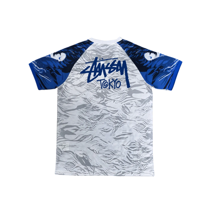 STÜSSY x “JAPAN” JERSEY - BLUE DRAGON CMY
