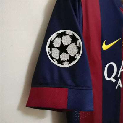 2015 Barcelona Home Berlin UCL Final Retro Jersey CMY