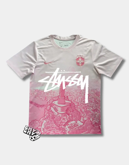 ‎STUSSY X BRASIL JESUS - PINK CMY