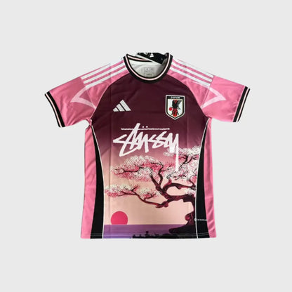 STUSSY x “JAPAN” TROPICAL JERSEY – PINK BLOSSOM CMY