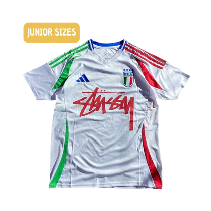 STÜSSY X “ITALY” JERSEY - white (JUNIOR SIZE) CMY